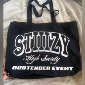 Stiiizy beach tote bag